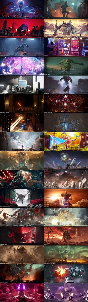 世界渲染大赛之终极对决（boss fight）