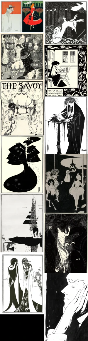 插画大师系列  比亚兹莱