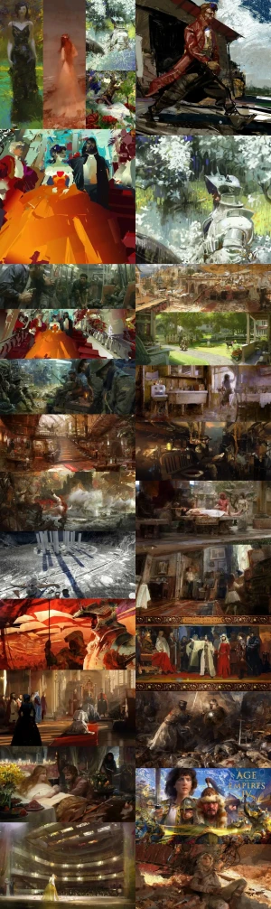 插画大师系列 Craig Mullins(CM大师）1