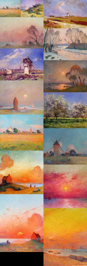 费迪南德·杜普伊加多油画作品欣赏