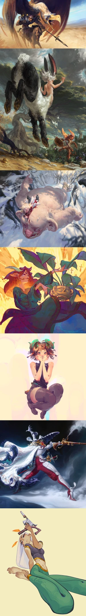 英国插画师Tck(Thomas Chamberlain-Keen)的奇幻世界(一）