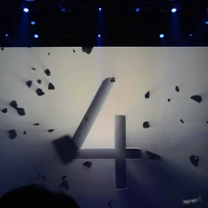 三星发布会现场宣传画及一款h5程序光效
