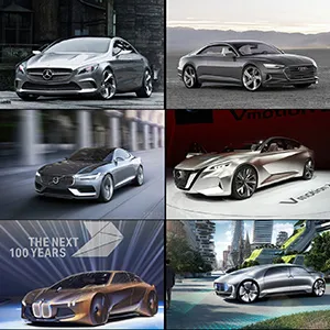 概念车Style Concept奥迪Prologue日产Vmotion 2.0沃尔沃C Concept BMW NEXT 100奔驰F 015 Luxury in Motion
