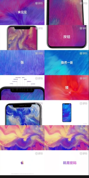 iphonex 宣传片色彩截图