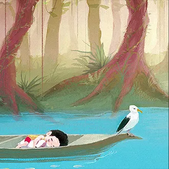 小米壁纸绘画风格背景图