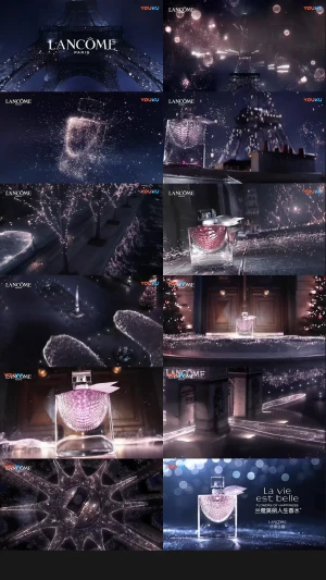 兰蔻美丽人生香水视频广告